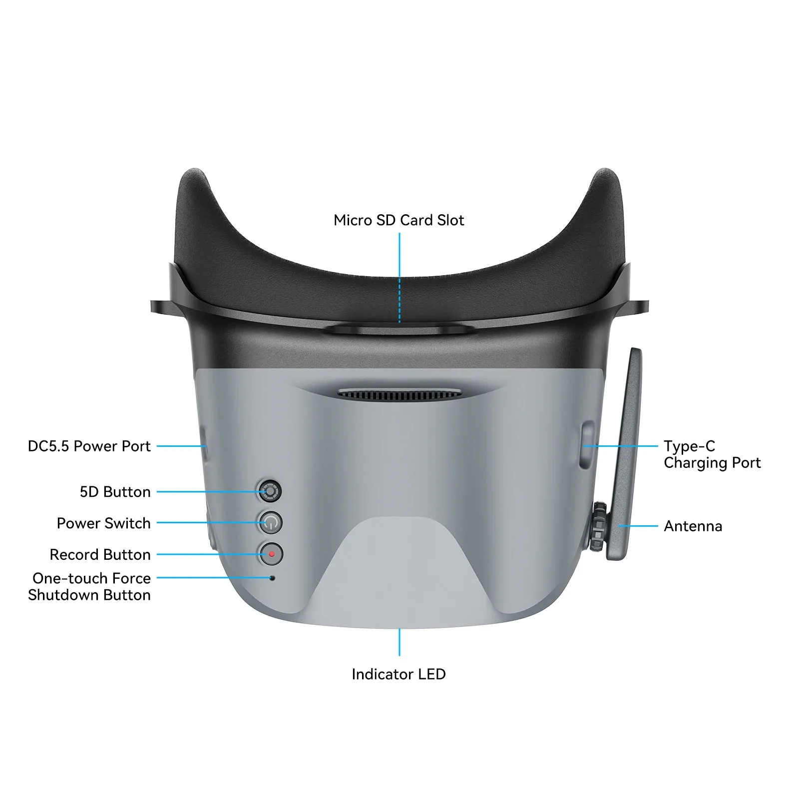 New BETAFPV VR04 FPV Goggles A - Skyzone Cobra X V2 Fpv Goggles recension och pris